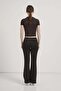 Spanish Style Leggings with Elastic Waistband - 6