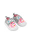 Summer Linen Baby Girl Happy Birds Velcro Adjustable Shoes - 4