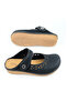 Summer Women’s Genuine Leather Insole Velcro Slippers - 7