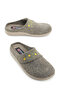 Women's Winter Embroidered Design Velcro Adjustable Comfortable Sole Home Garden Slippers - 2
