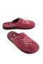 Women's Winter Felt Embroidered Heart Design Home Garden Slippers - 2