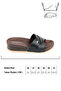 Summer Faux Leather High Heel Women's Daily Slippers - 3