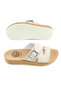 Women's Summer Bottom Sole Pu Artificial Leather Single Buckle Adjustable Comfortable Massage Sole Daily Slippers - 6