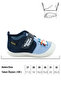 Boy's Winter Pvc Comfortable Sole Single Velcro Adjustable Belt Home School Nursery Slippers Aya - 3