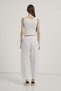 Elastic Waist Balloon Fit Muslin Trousers - 6