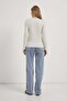 Armalife 4690 Bis Collar Sleeve Button Detail Premium Women's Sweater - 6