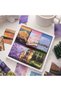 6 Sets 300 Sheets Washi Stickers for Journaling, Nature Travel Dream Vintage Aesthetic Scrapbook ... - 6