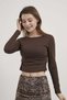 Armalife 1513 Kayik Yaka Büzgülü Women's Bodysuit