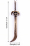 Lol Leona Radiant Dawn Weapon Sword Keychain - 6