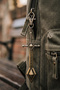 Lol Kayle Sword Figured Bronze Metal Keychain Large Size - 5