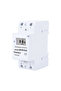 30A 220V New Type Din Rail 2 Wire Weekly 7 Days Programmable Digital TIME SWITCH Relay Timer Control - 2