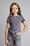 Combed Cotton T-Shirt Girl's H1082A826Sm - 3