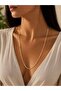 Mirage Long Chain Necklace with Sequin Detail 60 cm