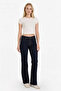 Mıa Flare Fit Regular Waist Straight Leg Long Jean Trousers F9602Ax26Sp - 2