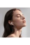 Half In-Ear Type-C Wired Earphones - 14mm Dynamic Driver Headphones with In-Line Mic, Remote Button & 1.2m TPE Cord - White - 6