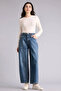 100% Cotton Barrel Fit Regular Waist Jeans G8867Ax26Sp
