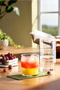 Calista Glass Water Cup Set of 6 400 ml (Soft Drink Cup) - 2