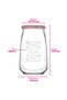Tasty Glass Jar Single Large Size 1050 ml with Metal Lid (Food Storage/Pickle Jar) - 4