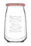 Tasty Glass Jar Single Large Size 1050 ml with Metal Lid (Food Storage/Pickle Jar) - 3
