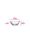 Elis Glass Soup Bowl Single Small Size 320 ml (Salad/Dessert/Breakfast/Cookie Bowl) - 7