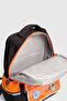 Ççs 51923 School Backpack Student Daily Travel Holiday Sports Walking Trip Black-Orange - 6