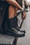 Lace-Up Zipper Detailed Long Women's Boots R15D106