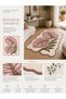 Eta Traditional Patterned Modern Woven Base Decorative Carpet Eta4067Pink - 4