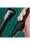 150cm 1pc Black Stainless Steel Shower Hose, Universal G 1/2" Connection, Explosion-proof Rain Showe - 2