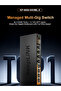Switch with EU Plug KeepLiNK 2.5Gb Managed Switch with 8-port 2.5Gb Ethernet 1-port 10G SFP+ - 7