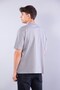 4051 buttoned collared self-striped t-shirt - 3