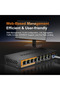 Switch with EU Plug KeepLiNK 2.5Gb Managed Switch with 8-port 2.5Gb Ethernet 1-port 10G SFP+ - 3