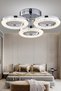 Oylum Chrome Ceiling Led Lamp