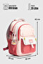 Ççs 51939 School Backpack Student Daily Travel Holiday Sports Walking Trip Pink - 6