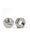 M3 100PCS Metric Hex Hexagon Nut 304 Stainless Steel Screw Nuts DIN934 M2 M3 M4 M5 M6 M8 M10 M12 M1 - 3