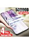 غشاء هيدروسي 4 قطع S24 Ultra 4Pcs واقي شاشة من الهيدروجيل لهاتف S10 S20 S21 S22 Plus S