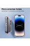 جراب فاخر شفاف مقاوم للصدمات لهاتف iPhone 12 Mini، متوفر أيضًا لهواتف iPhone 15 و14 و13 و12 و11 Pro Max. - 3