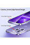 جراب شفاف لهاتف iPhone 15Pro Max لهاتف iPhone 14 11 12 13 15 Pro Max مصنوع من السيليكون الناعم لهاتف iPhone XS - 3