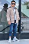 Boy's Detachable Hooded, Densely Stitched Nova Fabric Winter Puffer Coat Km4016 - 5
