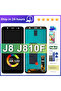 TFT Black For AMOLED J8 LCD For J8 2018 J810 J810FN SM-J810 LCD Display Touch Screen Digitizer Asse