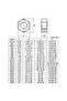 M3 100PCS Metric Hex Hexagon Nut 304 Stainless Steel Screw Nuts DIN934 M2 M3 M4 M5 M6 M8 M10 M12 M1 - 6