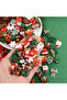 50pcs Resin Christmas Flatbacks Santa Snowman Snowflake Holly Xmas Tree Mixed Cabochons For Scrap... - 4