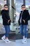 Boy's Detachable Hooded, Densely Stitched Nova Fabric Winter Puffer Coat Km4016 - 7