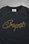Yellow Motion Washed Boxy Crop Black Men's T-Shirt - 3