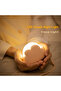 white USB Wireless Night Light Mini Adorable Cloud Shape LED Night Lighst For Bedroom Baby Children - 4
