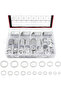 200pcs M4-M14 200/320/360/450/540pcs Box Set Washer Automotive Metric Oil Drain Plug Gaskets Aluminu - 2