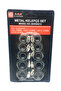 10 Piece Metal Hose Clamp Set Bx40