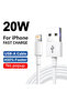 كابل USB للشحن السريع بطول 3 أمتار لأجهزة iPhone X و XR و XS و 14 و 8 و 7 و 6S و 6 Plus و 13 و 12 و 11 Pro Max و SE و iPad.