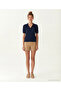 سترة عادية بأكمام قصيرة وياقة عادية