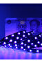 شريط إضاءة LED UV أسود غير مقاوم للماء IP20 بطول 3 أمتار، 12 فولت SMD5050، شريط إضاءة LED مقاوم للماء بطول 1 متر و2 متر و3 متر و4 متر و5 متر - 8