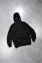 Siyah Basic Erkek Hoodie PL1745SY - 3
